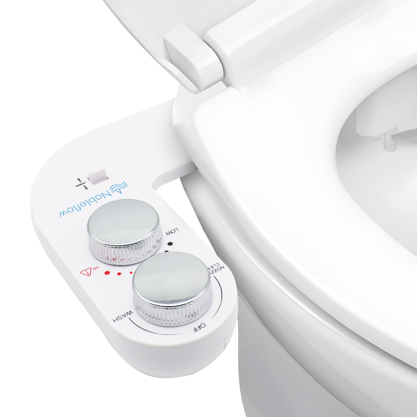 Nobleflow Bidet Attachment For Toilet - Warm Water Bidet Hot And Cold